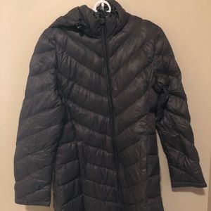 Calvin Klein Soft Feather Coat